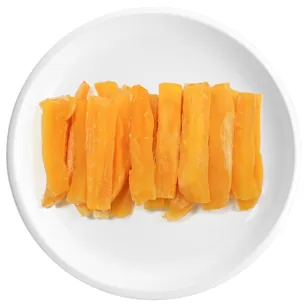 100% reine getrocknete Süßkartoffelstreifen