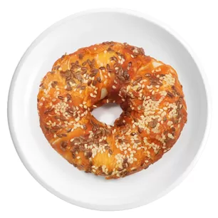 Cowhide Bagel mit Huhn, Sesam & Leinsamen