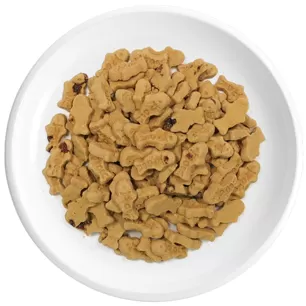 Fischförmige Katzenkekse mit Cranberry