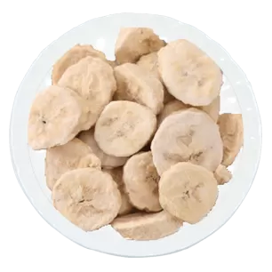 Gefriergetrocknete Banane