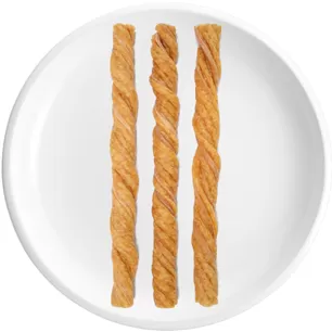Erdnuss-Puff-Sticks