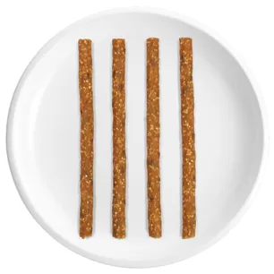 Vegetarische Sticks mit Leinsamen